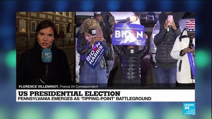 Pennsylvania emerges as 'tipping-point' battleground state