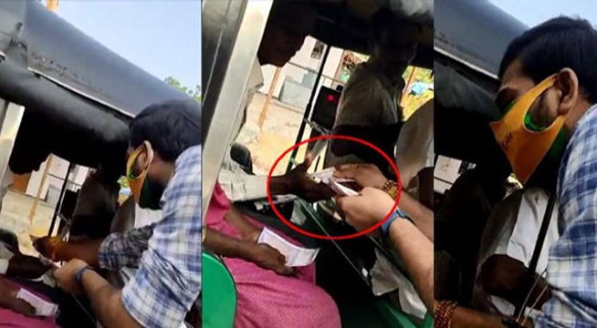 VIDEO: 'ये लो नोट, कमल को देना वोट', गुजरात कांग्रेस ने BJP पर 100-100 देने का आरोप लगाया