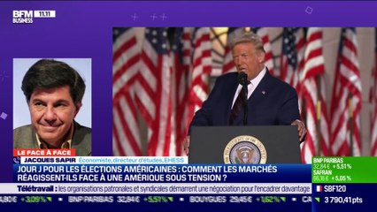 Jacques Sapir VS Philippe Béchade : Comment les marchés réagissent-ils face à une Amérique sous tension ? - 03/11
