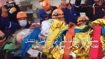 حصيلة زلزال تركيا تصل الى مئة قتيل وانتشال طفلة على قيد الحياة