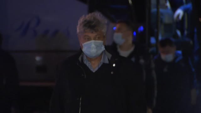 El Dinamo de Kiev llega a Barcelona con el partido de Champions en el aire