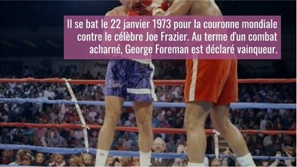 George Foreman un boxeur de légende