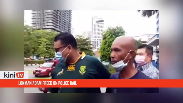 Lokman Adam freed on police bail