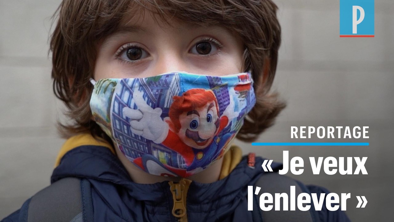 Masque à l’école dès 6 ans : «C’est trop stylé, mais ça fait mal à la tête»