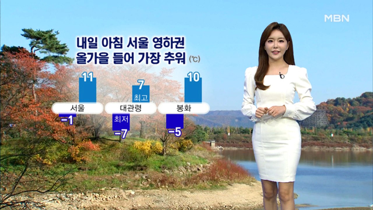 내일 아침 이른 추위 절정…서울 첫 영하권