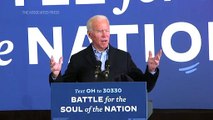 Biden slams Trump for comments about COVID, Fauci