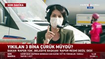 Bayraklı'da yıkılan 3 bina çürük müydü? Bakan 'rapor yok', belediye başkanı 'rapor resmi değil' dedi