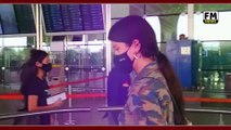 Jhanvi Kapoor, Khushi And Shanaya Spotted At Mumbai Airport