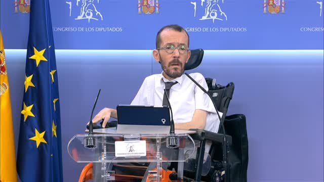 Echenique califica los comentarios de Simón sobre las enfermeras de desafortunados pero evita tildarlos de 'machistas'