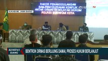 Bentrok 2 Ormas Sukabumi Berujung Pelukan Damai