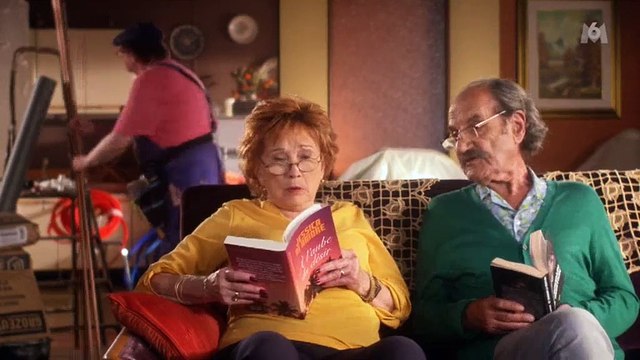 Huguette et Raymon dans Scènes de ménages sur M6