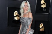 Why did Lady Gaga apologise to her boyfriend during a recent Joe Biden rally?