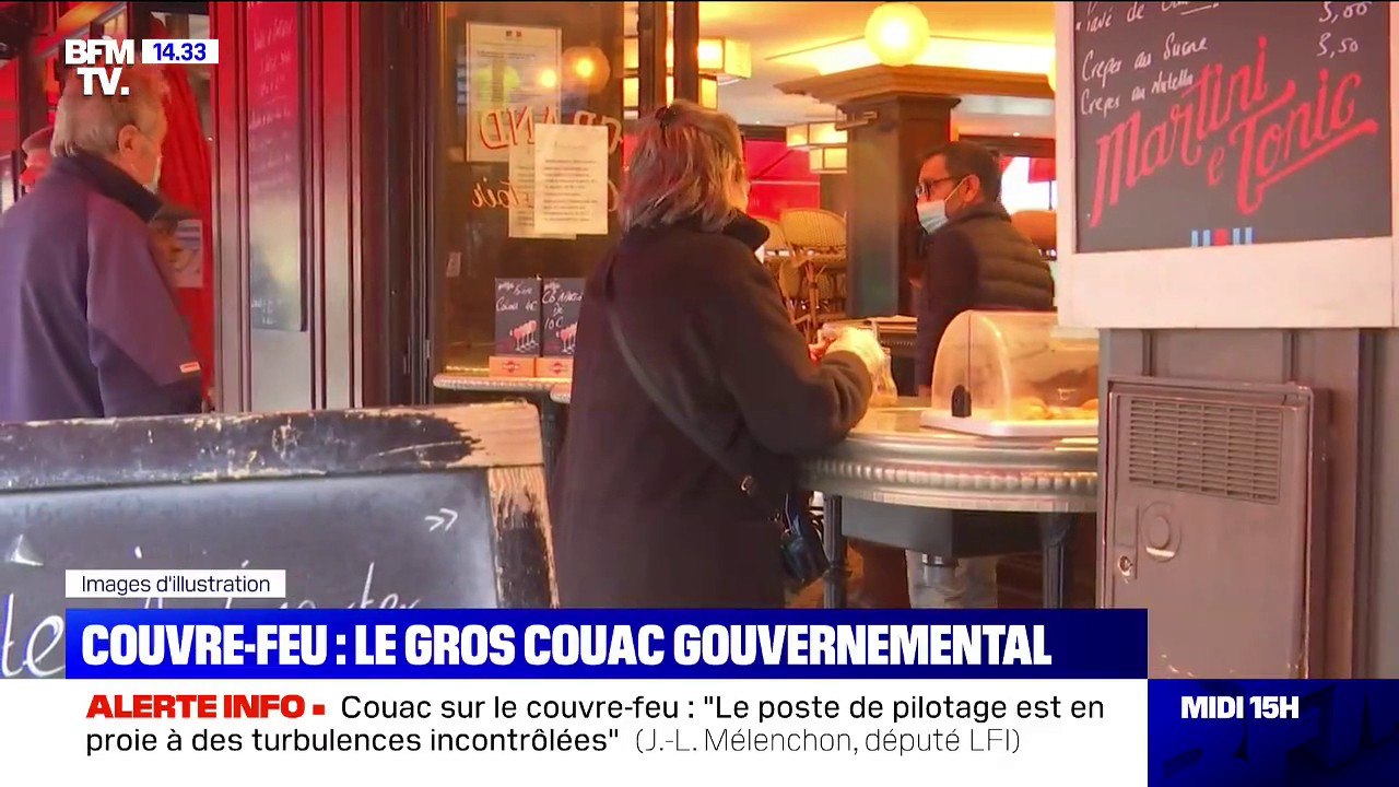 Couvre-feu: le couac de communication du gouver...