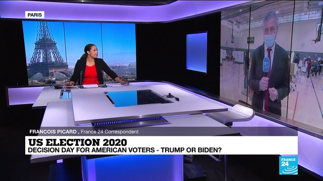 Energised and anxious, Washington voters turn out to vote