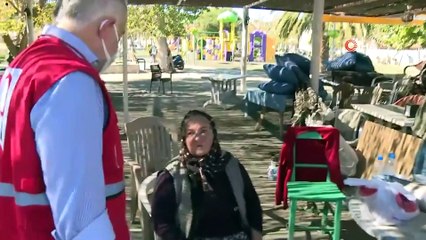 Kızılay İzmir’de yardımlarına devam ediyor