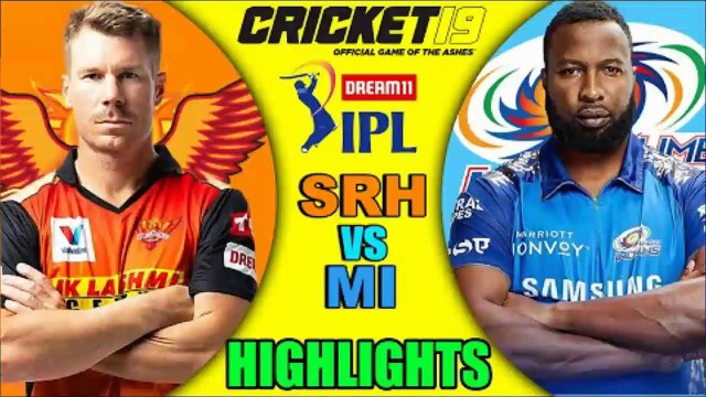 Sunrisers Hyderabad vs Mumbai Indians || SRH vs MI || IPL 2020 highlights