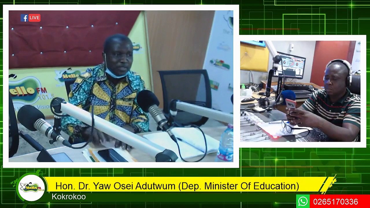Fmr Prez Mahama Doesn't Understand Double Track - Dr.Yaw Adutwum