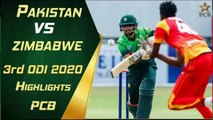 PAK VS ZIM 3RD ODI 2020 HIGHLIGHTS II PAK VS ZIM 3RD ODI HIGHLIGHTS