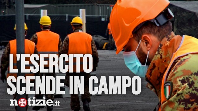 Coronavirus, Esercito in campo nella lotta al covid: ecco il drive through più grande d'Italia