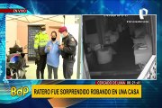 Ladrones son sorprendidos robando en una casa mientras familia dormía