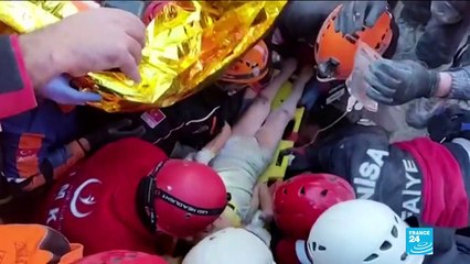 Turkish girl rescued alive in Izmir 90 hours after powerful Aegean Sea quake