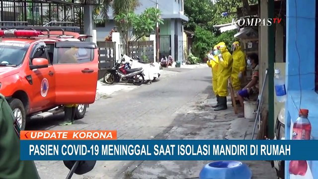 Pasien Corona Meninggal Saat Isolasi Mandiri di Rumah