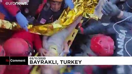 No Comment: Die wundersame Rettung eines kleinen Mädchens in Izmir