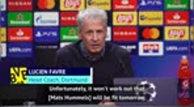 Hummels out but Haaland could play for Dortmund - Favre