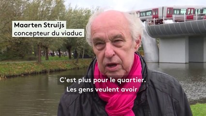Rotterdam : une queue de baleine géante sauve un métro qui avait déraillé
