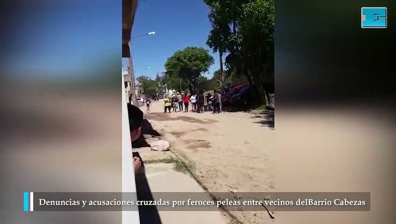 Denuncias y acusaciones cruzadas por feroces peleas entre vecinos del Barrio Cabezas