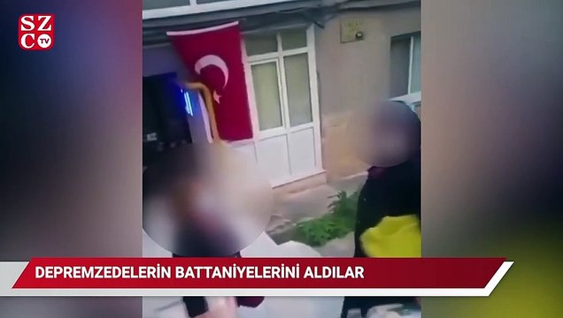 Sözün bittiği yer: İhtiyaçları yokken depremzedelerin battaniyelerini aldılar