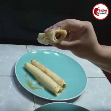 PANQUEQUES RELLENOS - CREPES DULCES O SALADOS, MUY FÁCIL