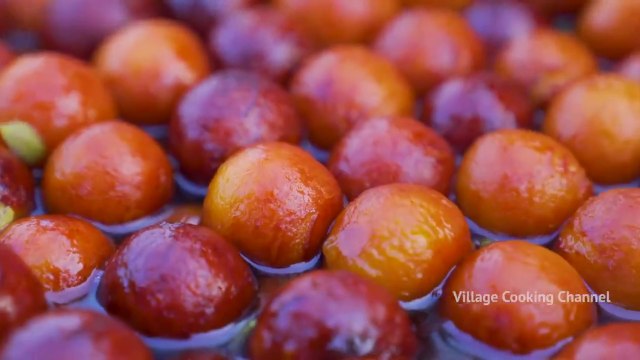 BREAD GULAB JAMUN | Making Gulab Jamun using Bread | Indian Dessert Recipes Cooking in Village | Village Cooking Channel