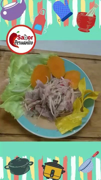 CEVICHE PERUANO  CEVICHE DE PESCADO MUY FÁCIL