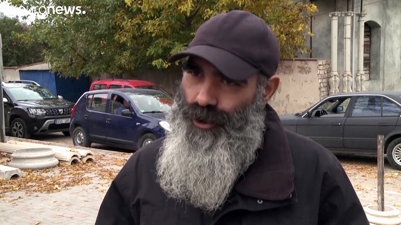 Verlassene Roma-Villen in Moldawien