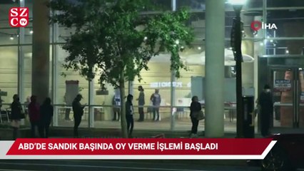 ABD'de sandık başında oy verme işlemi başladı