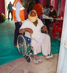 बुजुर्ग वरिष्ठ मतदाताओं में दिखा उत्साह, केंद्र पर जाकर किया अपना मतदान