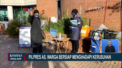 Puncak Pilpres AS, Capres Berebut Suara Elektoral di 8 'Swing State'