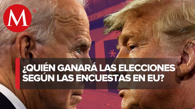¿Biden o Trump? Así van las encuestas para las elecciones de Estados Unidos