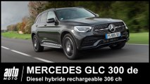 Mercedes GLC 300 de Essai POV du SUV diesel Hybride rechargeable de 306 ch