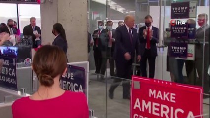 - Trump'tan seçim merkezinde iddialı açıklama: 'Muazzam sonuçlar göreceksiniz'