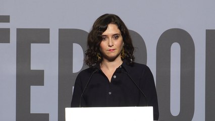 Ayuso pide que no se ceda ante los "herederos políticos" del terrorismo