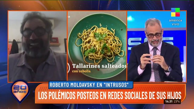 Roberto Moldavsky en Intrusos