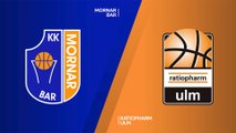 Mornar Bar- ratiopharm Ulm Highlights | 7DAYS EuroCup, RS Round 6
