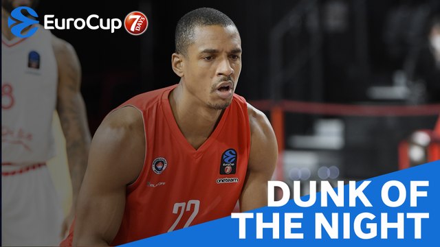 7DAYS EuroCup Dunk of the Night: Josh Owens, Bahcesehir Koleji Istanbul