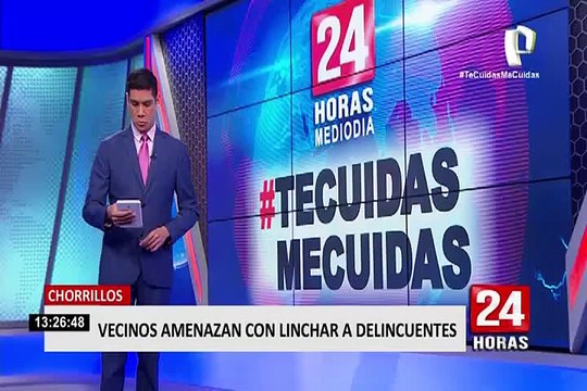 Sujeto agrede a policía durante desalojo de ambulantes en Tumbes
