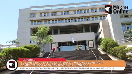 Download Video: El Consejo de la Magistratura de Misiones continúa completando las vacantes de los juzgados