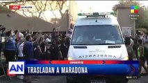 Trasladan a Diego Maradona a la clínica de Olivos donde será operado