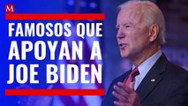 Estos famosos apoyan al demócrata Joe Biden en las elecciones presidenciales de EU