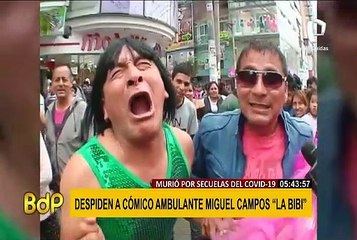 'Bibi': el primer personaje en fallecer por secuelas de covid-19 que se hace público